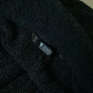 Victoria's Secret On Point Black Sherpa Pants